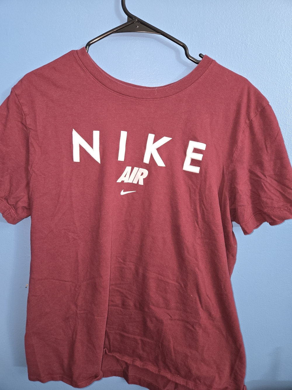 Nike Air Mens Maroon T Shirt